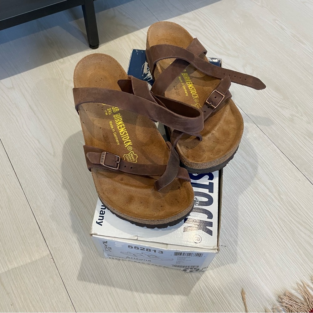 Birkenstock Yara brown sandals 38